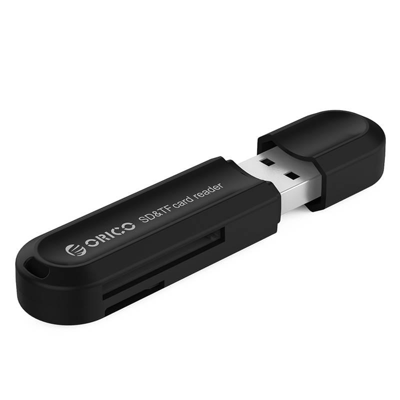 Orico USB 3.0 TF/SD 2-In-One High-Speed Card Reader - Black
