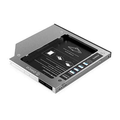 Orico HDD/SSD Caddy for Laptop Optical Bay/SATA