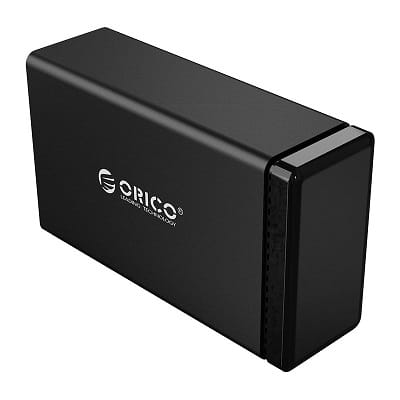 Orico 2 Bay USB 3.0 Hard Drive Dock - Black