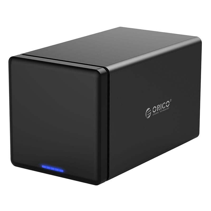 Orico 4-Bay USB 3.0 3.5" Hard Drive Enclosure Dock - Black