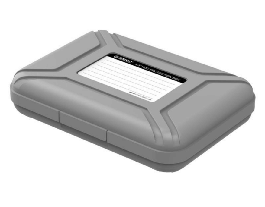 Orico PHX35 3.5" Hard Drive Protective Case - Grey
