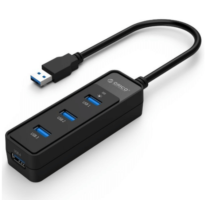 Orico W5PH4-U3 4 Port USB3.0 HUB - Black