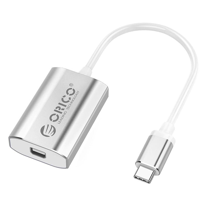 Orico USB-C to Mini DisplayPort Adapter Cable - 15cm - Silver
