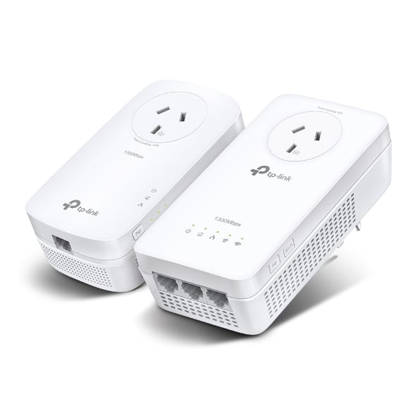 TP-Link TL-WPA8631P KIT AV1300 WiFi Passthrough Powerline Range Extender