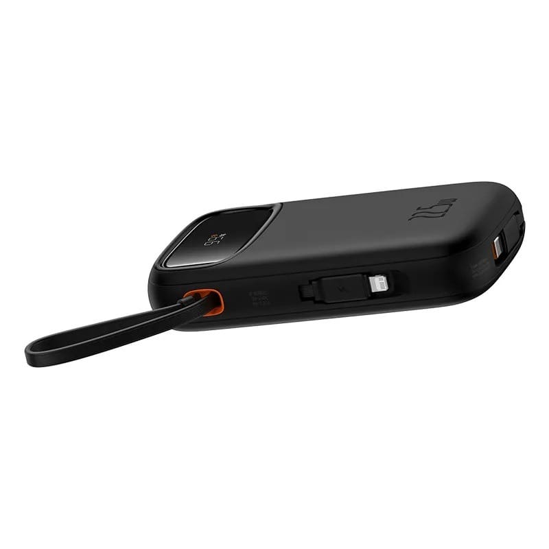 Baseus QPow2 20000mAh 22.5W Digital Display Fast Charge Power Bank - Black