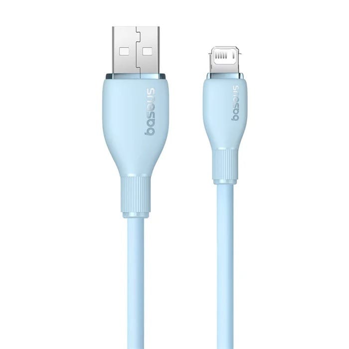 Baseus Pudding Fast Charging USB to iPhone Lightning 2.4A 1.2m Cable - Blue
