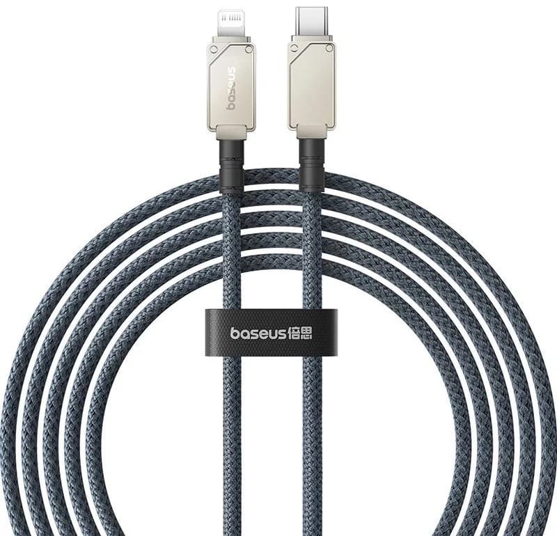 Baseus Unbreakable Charging USB-C to Lightning 2m Cable - White
