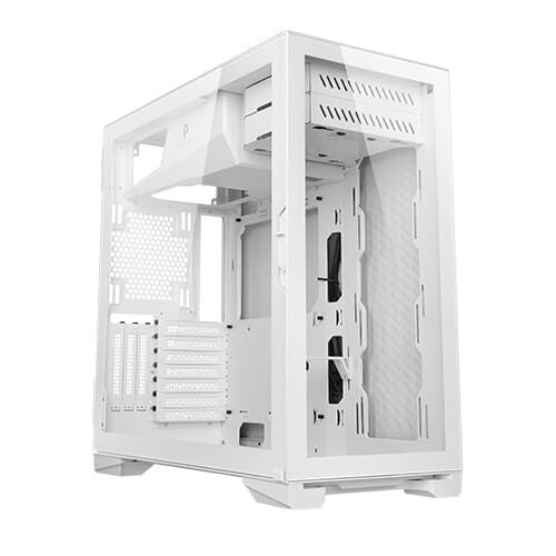 Antec P120 Crystal Tempered Glass Side Panel ATX Computer Case - White
