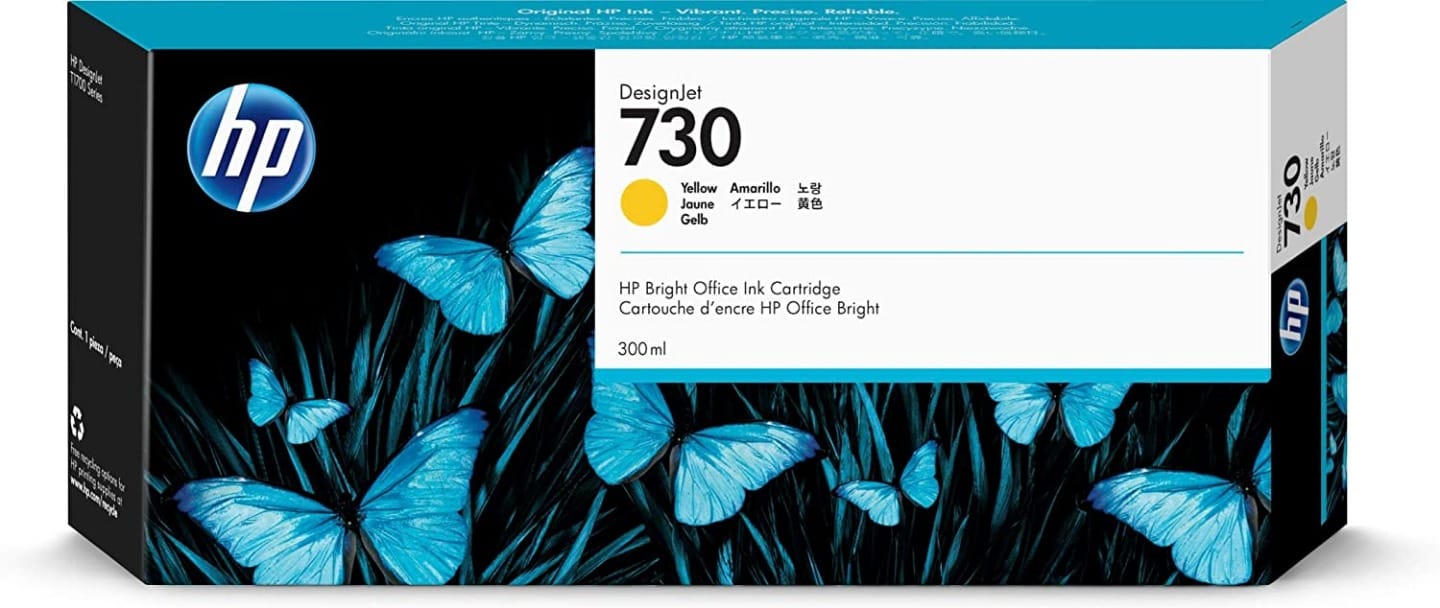 Hewlett Packard 730 Original Yellow