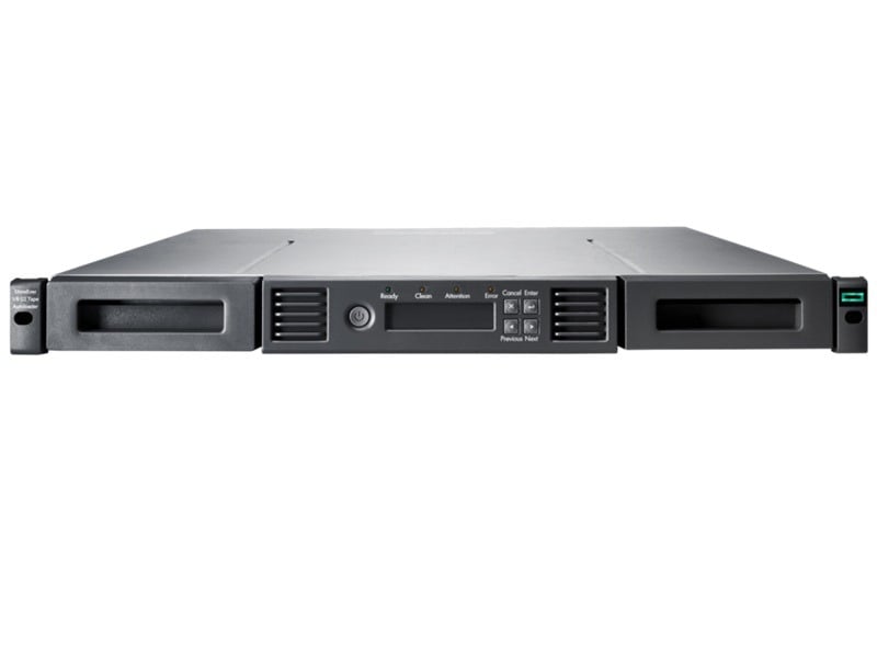 HPE Storage MSL 1/8 Tape Autoloader 1x MSL LTO‑8 SAS Drive 5x LTO‑8 30TB Data Cartridges