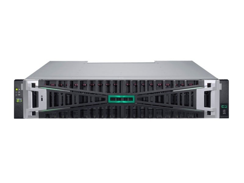 HPE MSA 2070 Small Form Factor 2x10/25GbE iSCSI 4-Port Control 1.92TB Storage Array