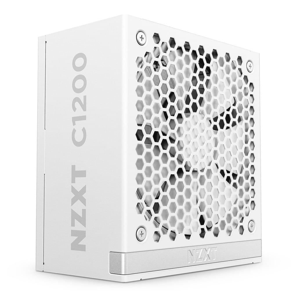 NZXT C1200 Gold ATX 3.1 1200W Power Supply - White