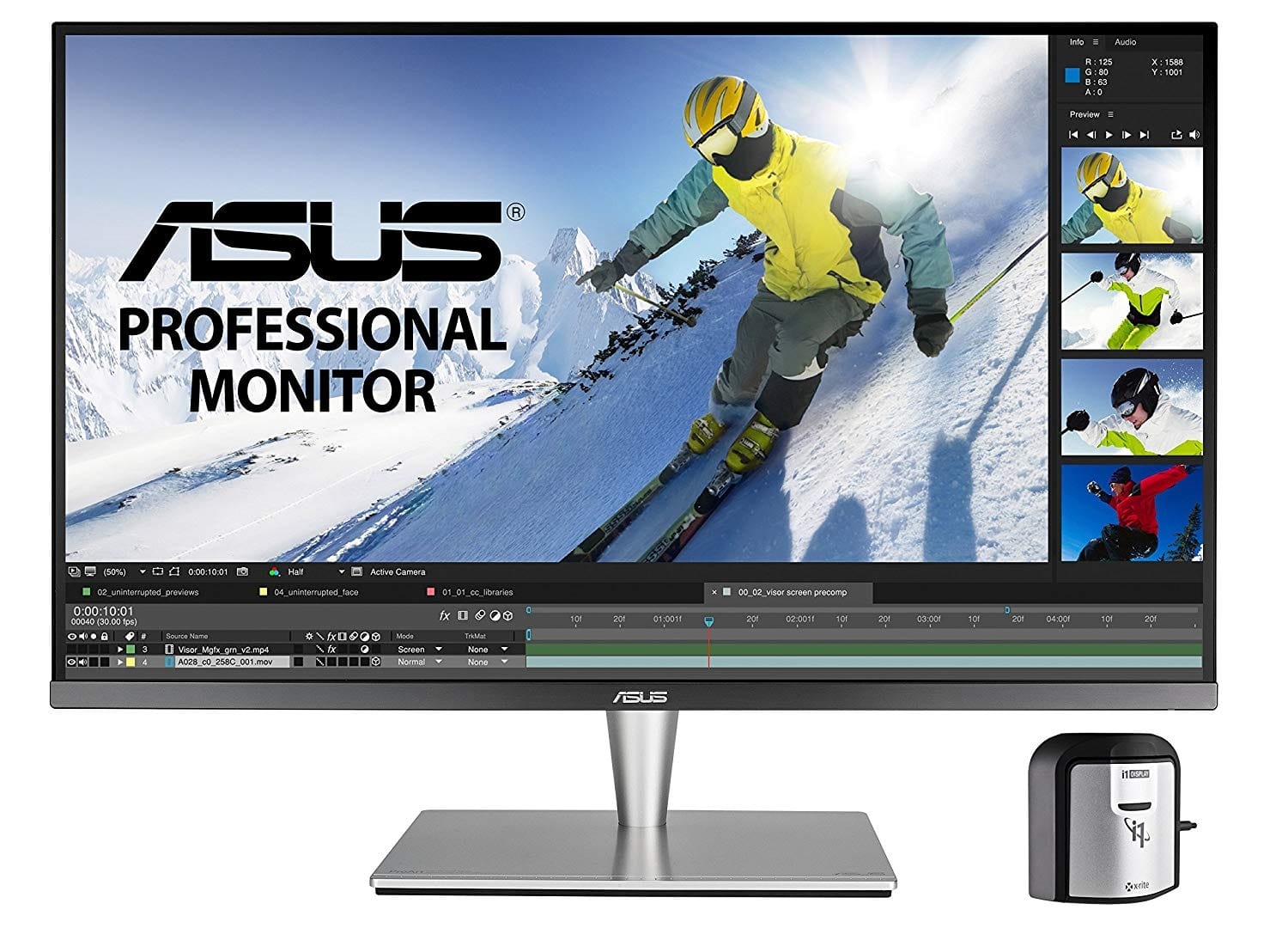 Asus PA32UCX-K ProArt 32"4K UHD Adaptive-Sync Professional Monitor With Calibrator