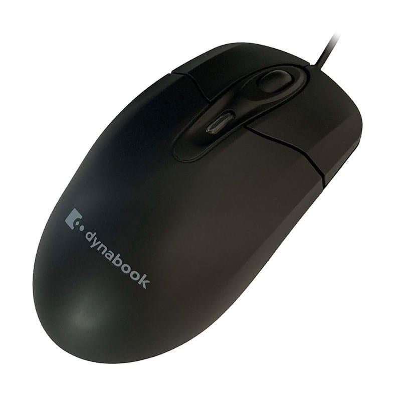 DynaBook U60 Wired USB Optical Mouse Black