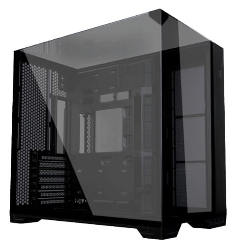 Lian Li O11 Vision Compact E-ATX Tempered Glass Computer Case - Black
