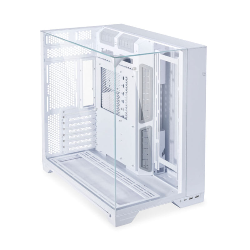 Lian Li O11 Vision 3 Side Tempered Glass E-ATX Case - White Edition