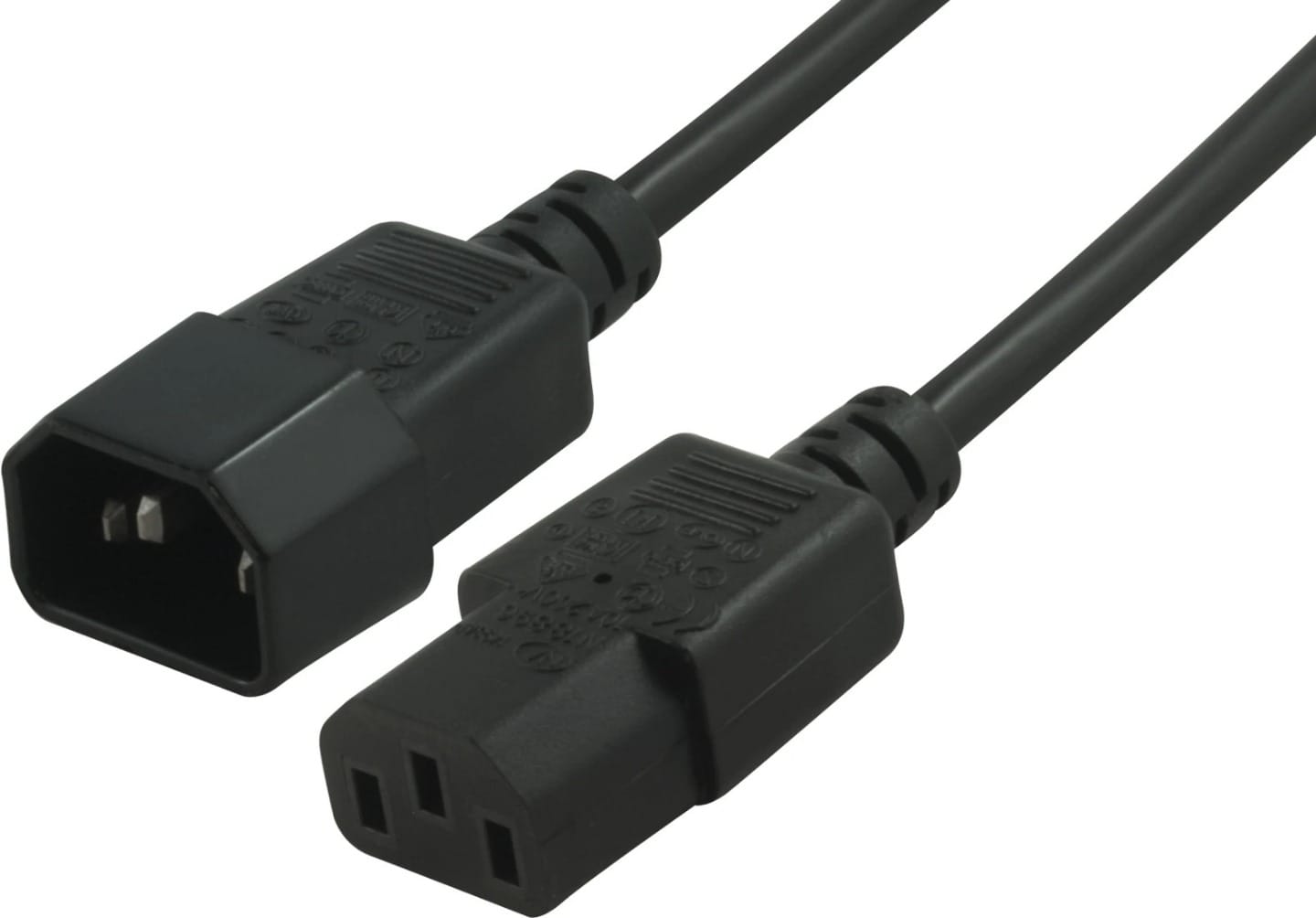 Blupeak 2m Power Cable C13 Female to C14 Male