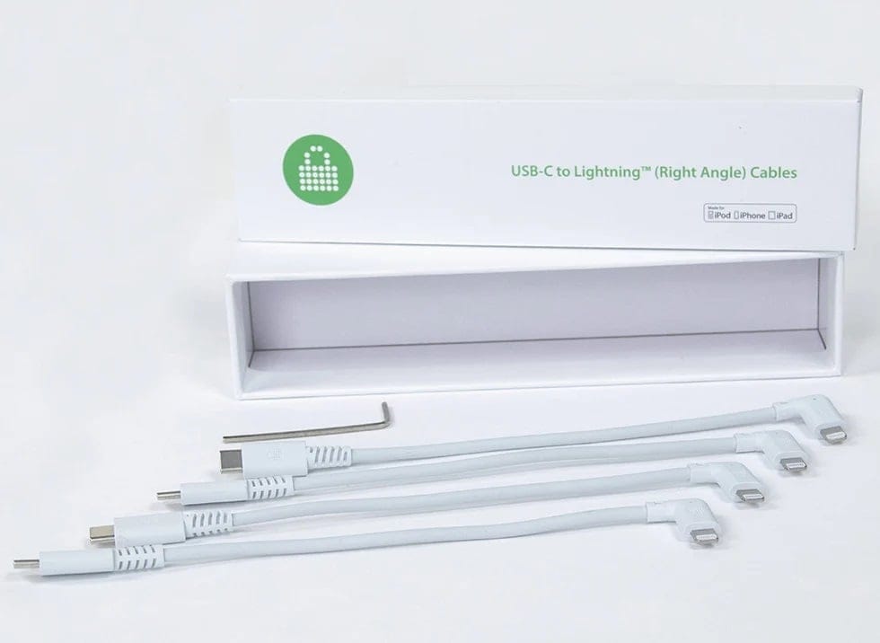 PC Locs USB-C to Lightning 185mm Cables - Set of 4