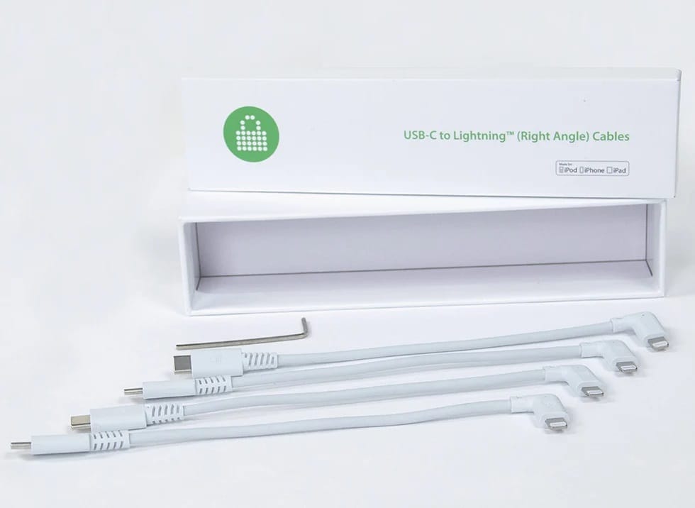PC Locs USB-C to Lightning 215mm Cables - Set of 4