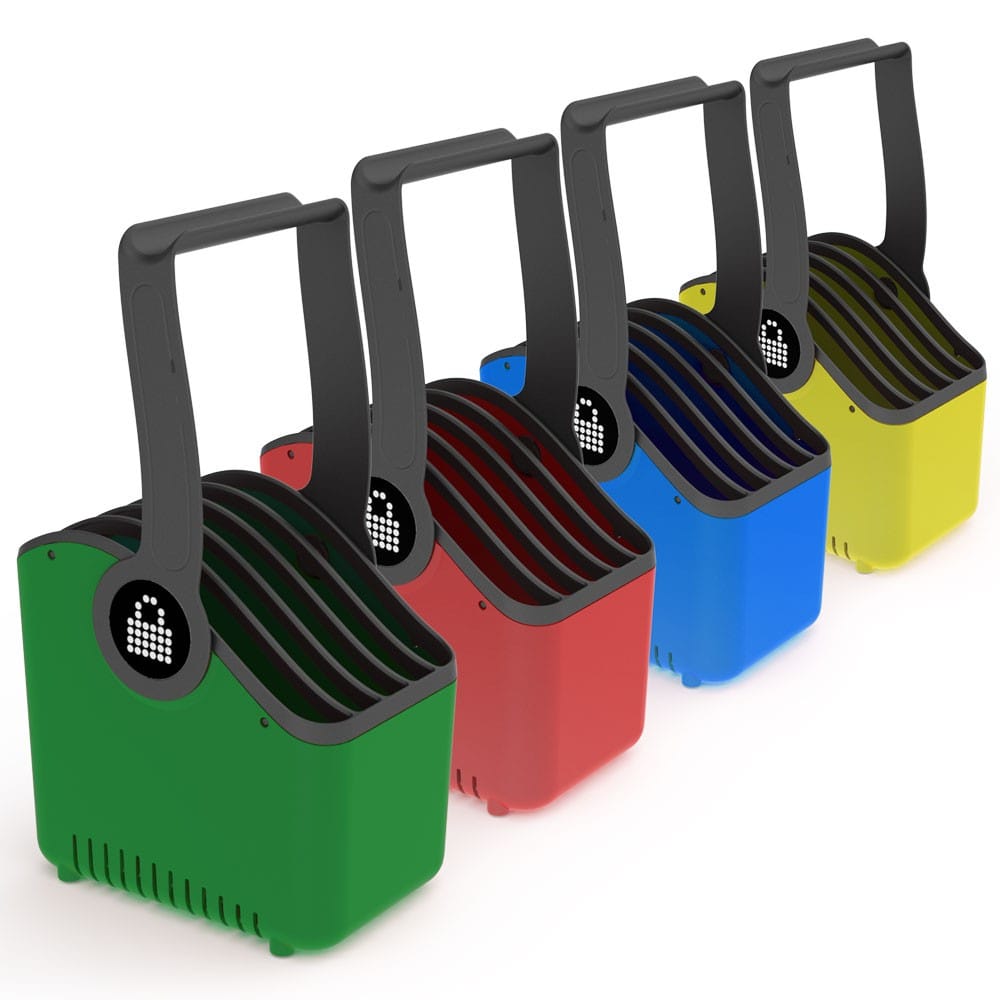 PC Locs Large Baskets Set of 4