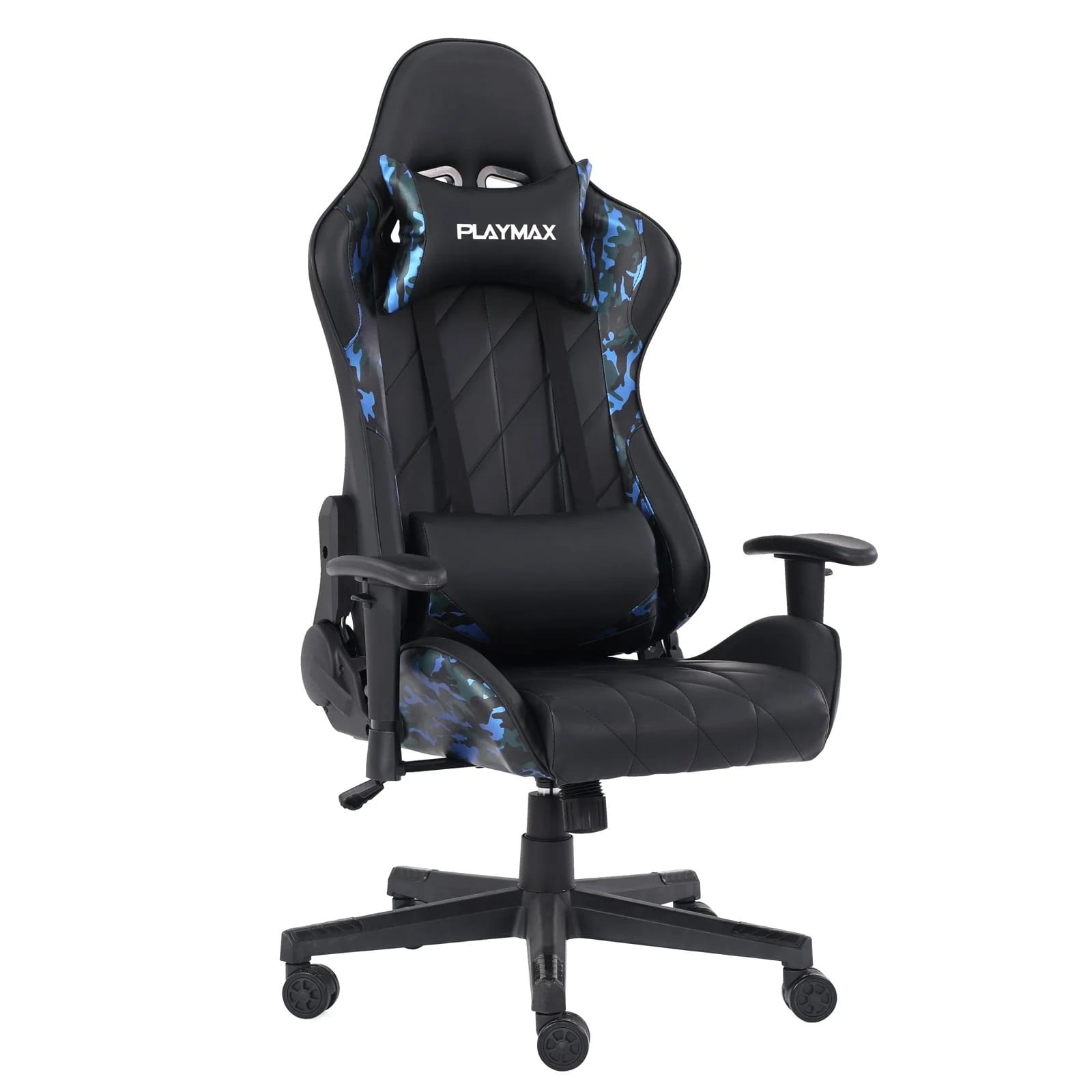 Playmax Elite Gaming Chair - Blue Camo