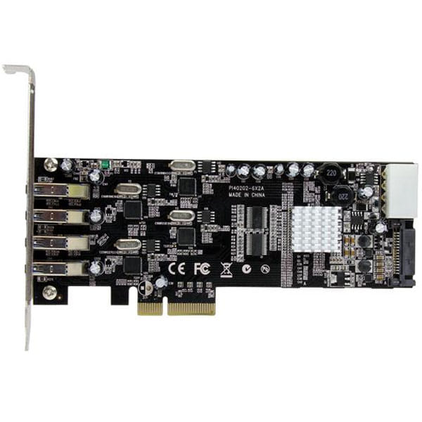 Startech USB3.0 PCIe Card Adapter w/ 5GBPs Channels -PEXUSB3S44V