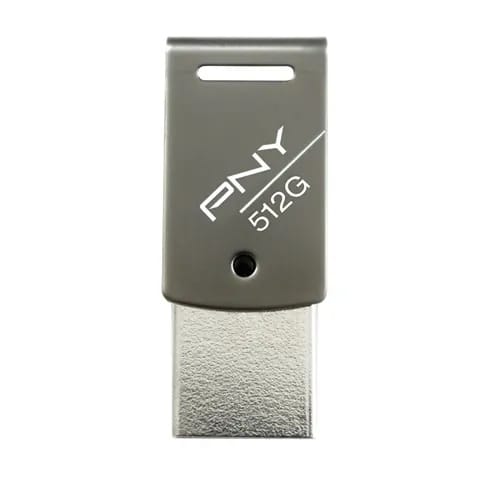 PNY 512GB Duley Dual USB 3.1 USB-C Flash Drive