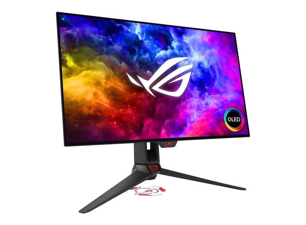 (Ex-Demo) ASUS ROG Swift PG27AQDM 26.5" OLED 0.03ms 240Hz G-Sync Compatible Gaming Monitor
