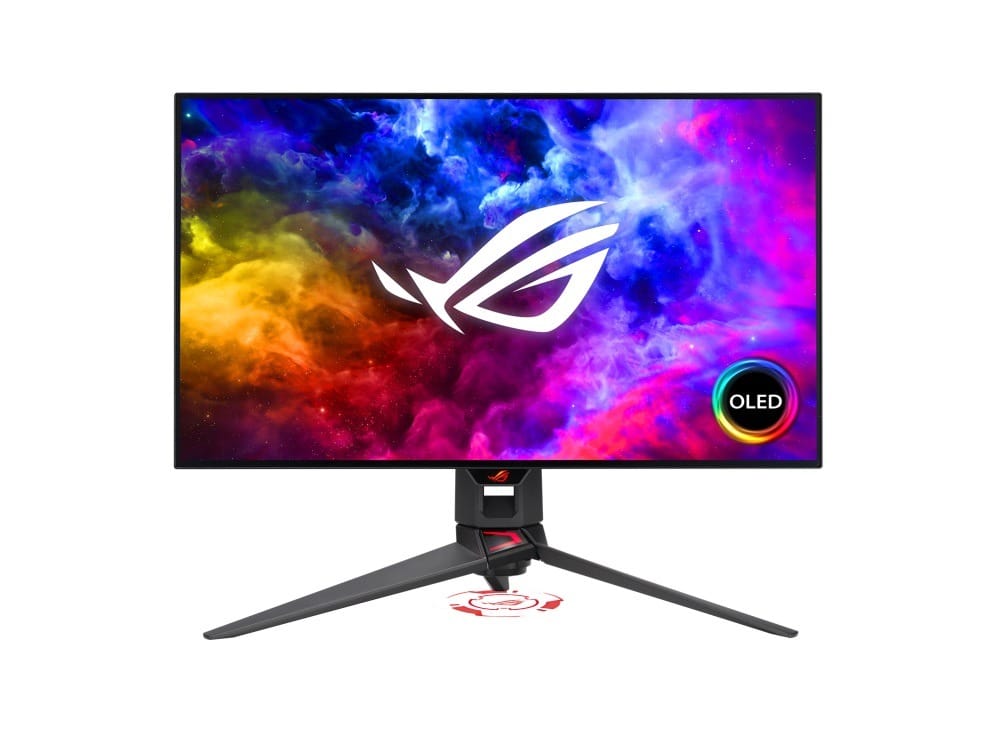ASUS ROG Swift PG27AQDM 26.5" OLED 0.03ms 240Hz G-Sync Compatible Gaming Monitor