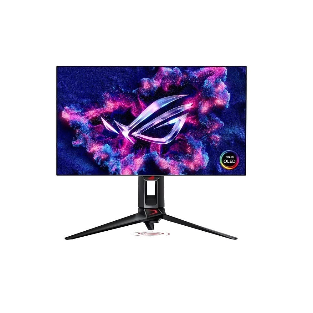 (Ex-Demo) Asus PG27AQDP 27" QHD 2K WOLED 0.03ms 480Hz G-Sync Compatible Height Adjustable Monitor Ai Assistant 