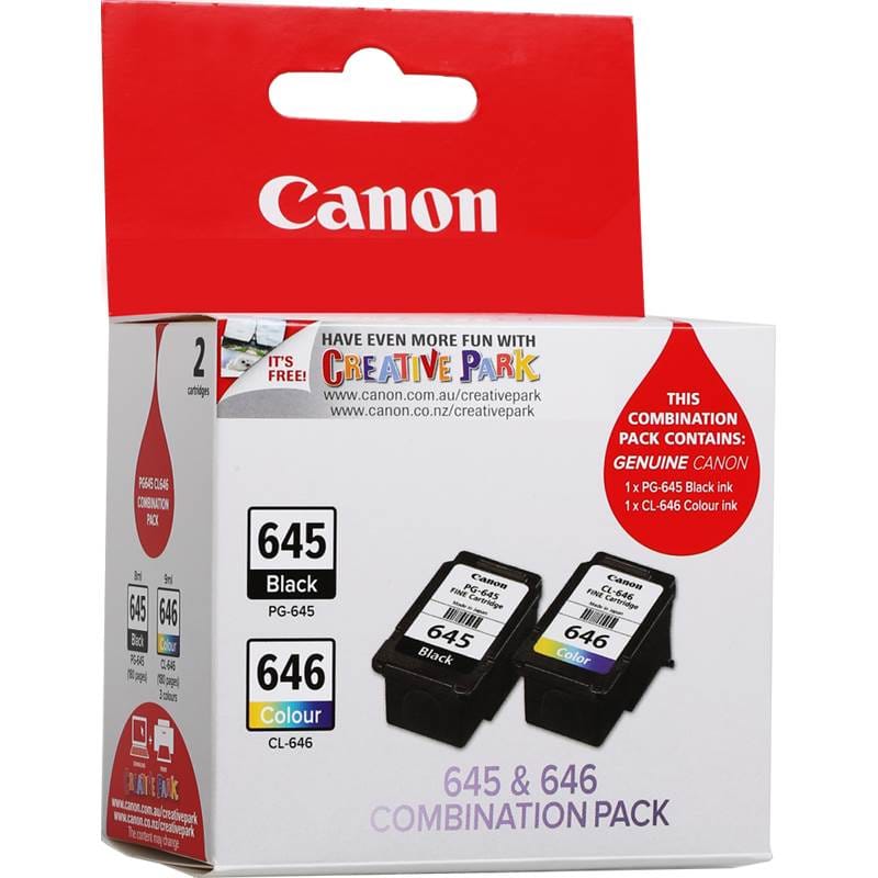 Canon PG645 CL646 Twin Pack Ink Cartridge