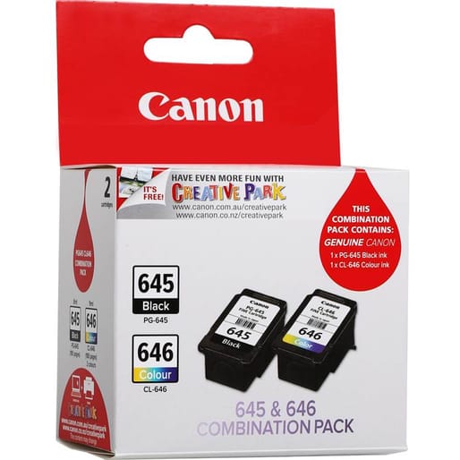 Canon PG-645 CL-646 Twin Pack Ink Cartridge