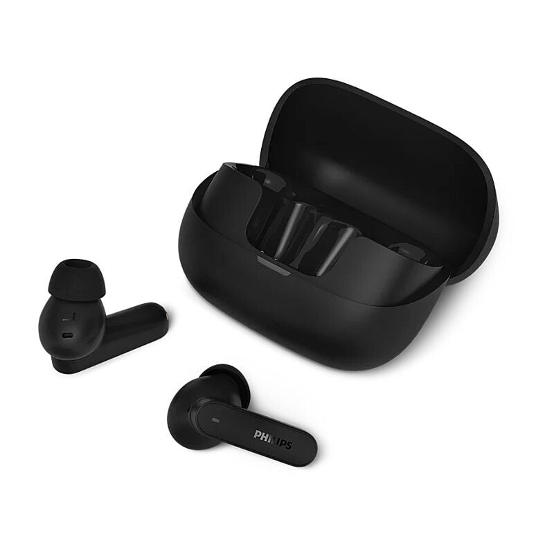 Philips Active Noise Cancelling True Wireless Earbuds - Black