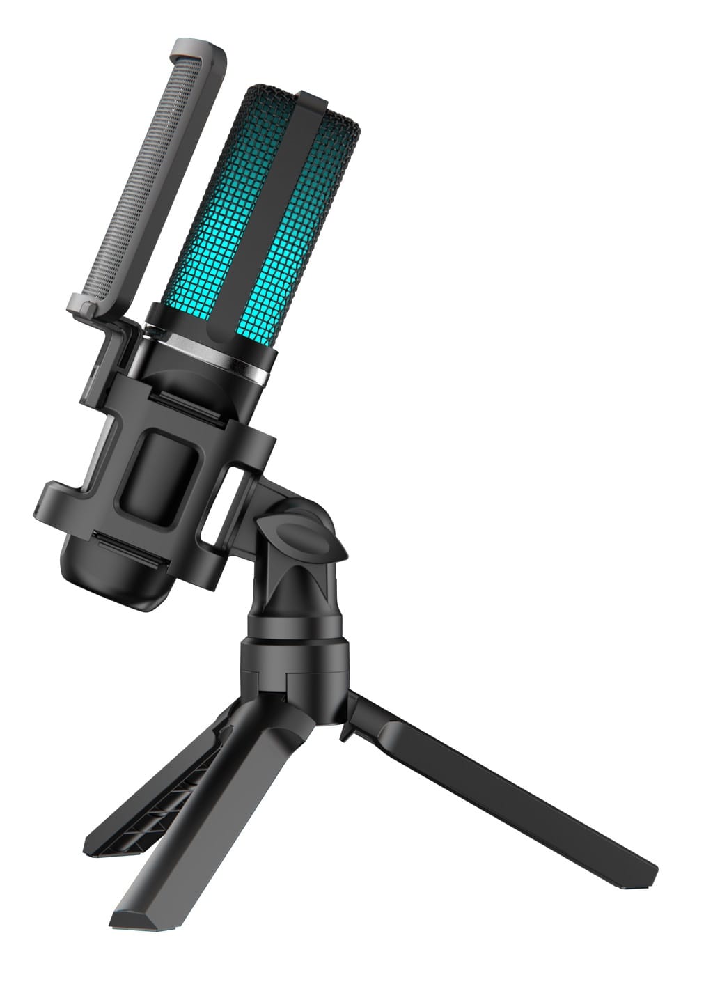 Playmax RGB Black Microphone