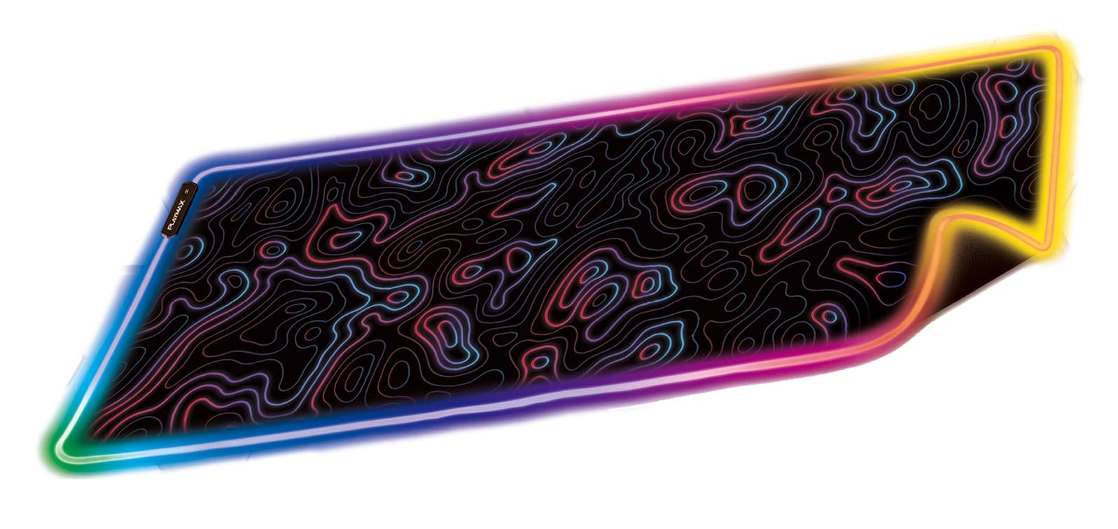 Playmax Aurora Topography X2 Mouse Mat RGB