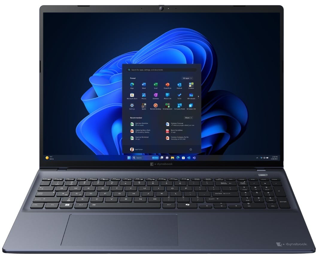 Toshiba Dynabook Tecra A60-M 16" WUXGA Touchscreen Laptop, Ultra 7 255H, 16GB RAM, 512GB SSD, Windows 11 Pro