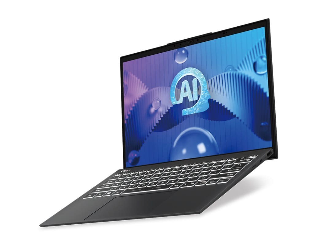 MSI Prestige 13.3" 2.8K OLED Laptop, Ultra 7 155H, 32GB RAM, 1TB SSD, Windows 11 Home