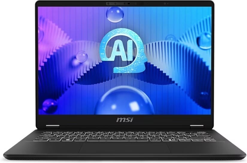 MSI Prestige 14 AI Studio 14" FHD+ Laptop, Ultra 7-155H, 32GB RAM, 2TB SSD, RTX 3050, Windows 11 Pro