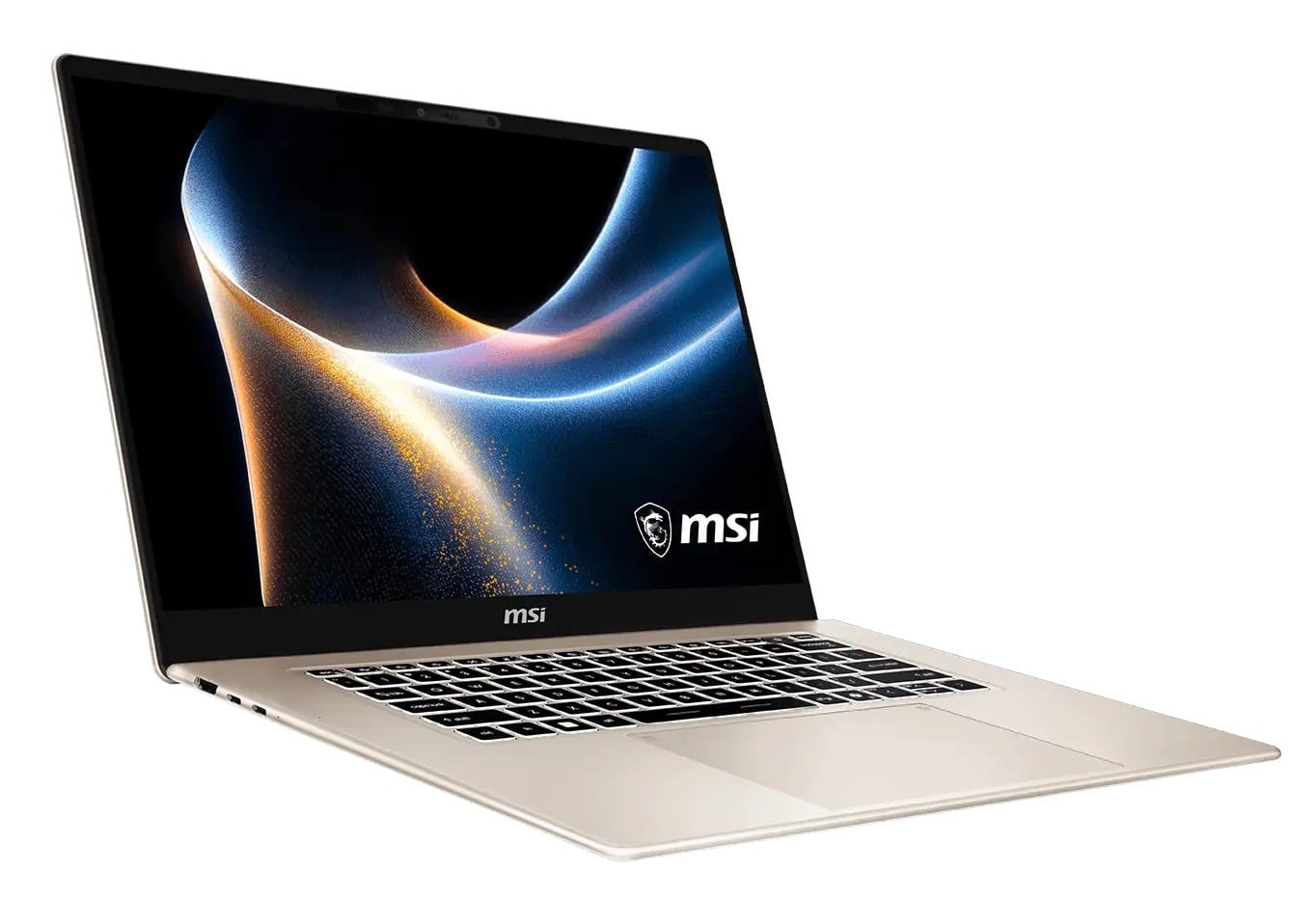 MSI Prestige 16 AI+ C3MG 16" 2.8K OLED Laptop, Ultra X7 358H, 32GB RAM, 1TB SSD, Windows 11 Home - Beige Gold