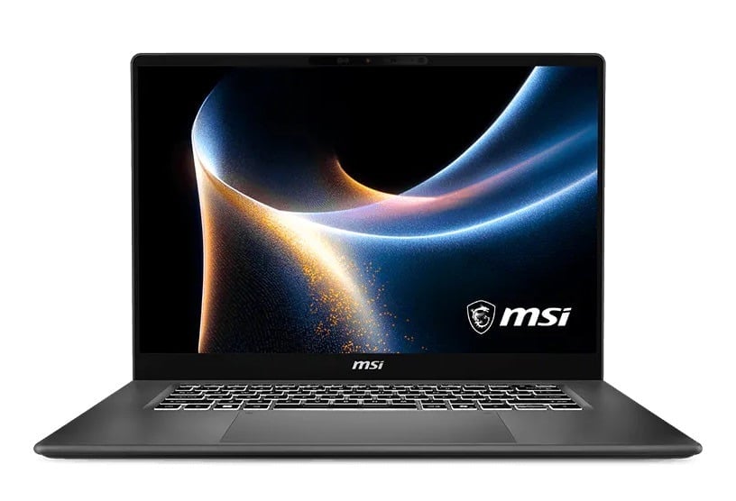 MSI Prestige 16 AI+ C3MG 16" 2.8K OLED Laptop, Ultra X7 358H, 32GB RAM, 1TB SSD, Windows 11 Home - Platinum Gray