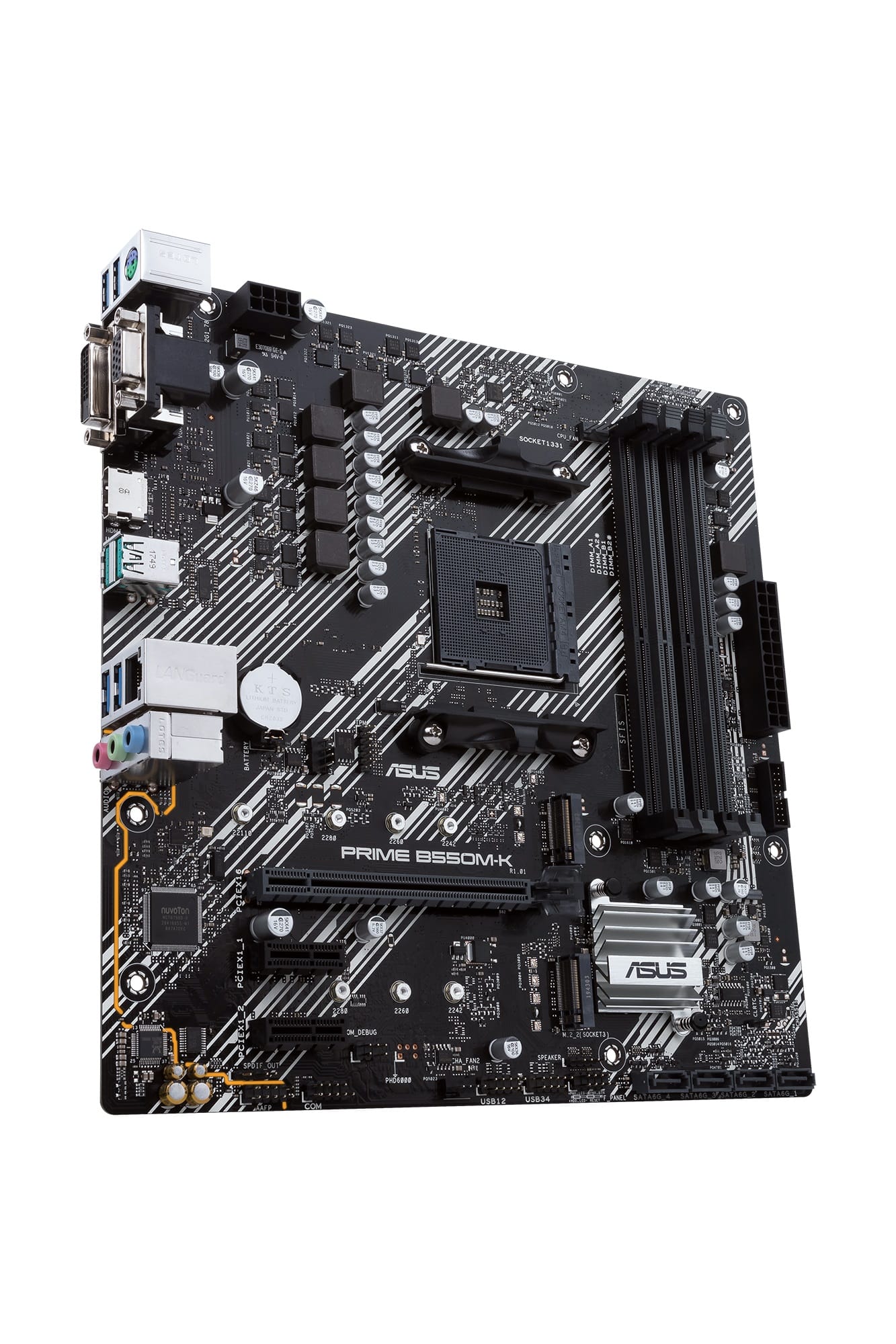 Asus Prime B550M-K AM4 Micro-ATX Motherboard