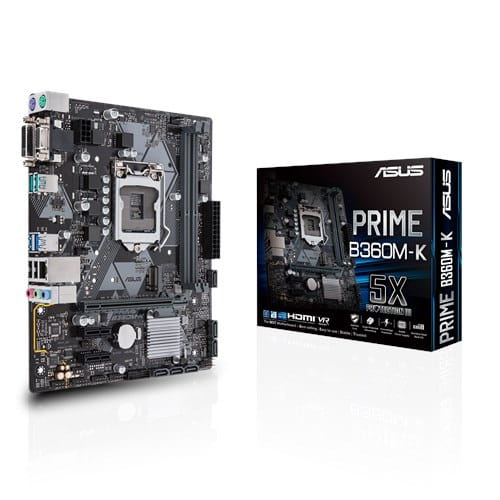 Asus PRIME B360M-K Motherboard