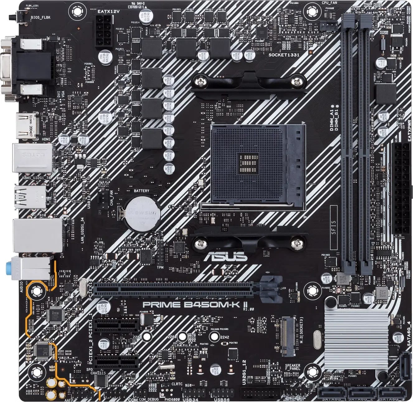 Asus PRIME B450M-K II mATX Mainboard - OEM