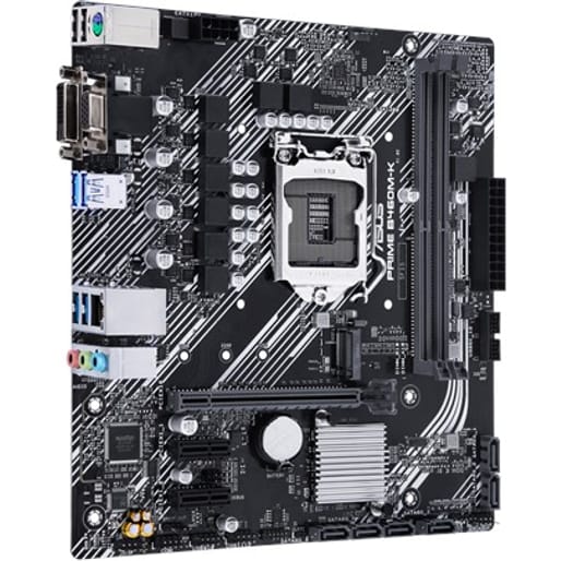 Asus Prime B460M-K LGA 1200 Micro-ATX Motherboard