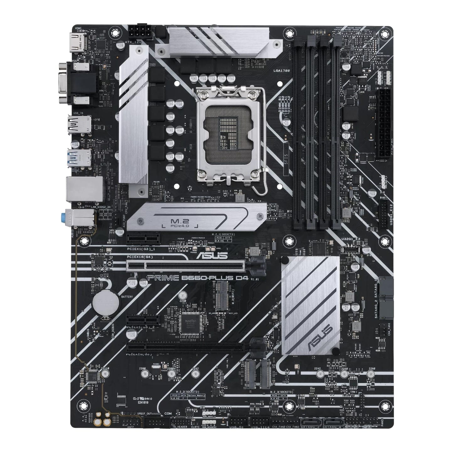 Asus PRIME B660-PLUS LGA 1700 ATX Motherboard