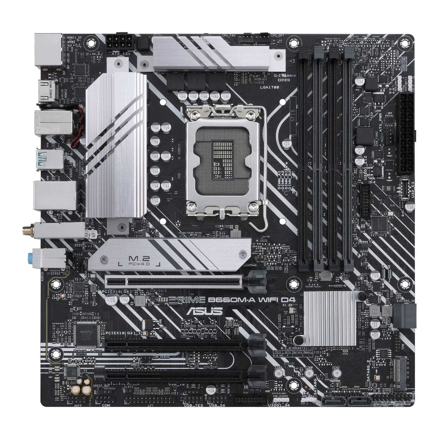 Asus PRIME B660M-A Wi-Fi LGA 1700 mATX Motherboard