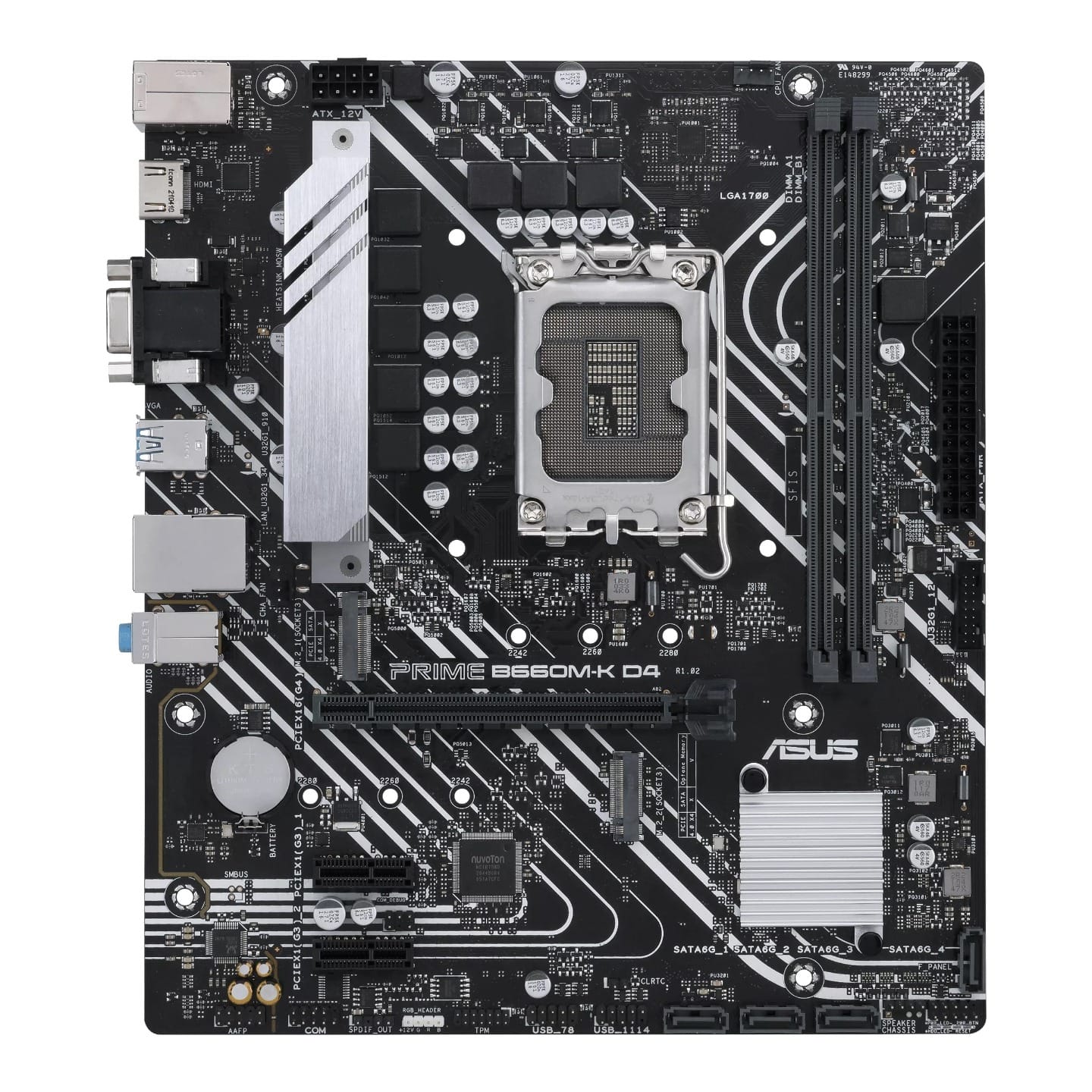 Asus PRIME B660M-K LGA 1700 mATX Motherboard