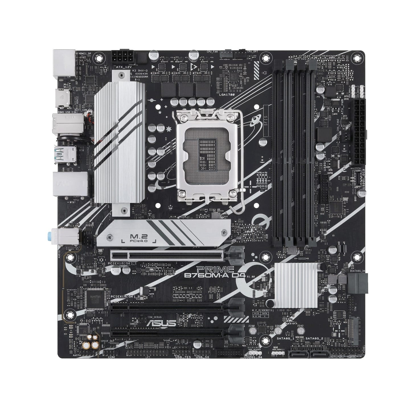 Asus PRIME B760M-A D4 LGA1700 Micro ATX Motherboard