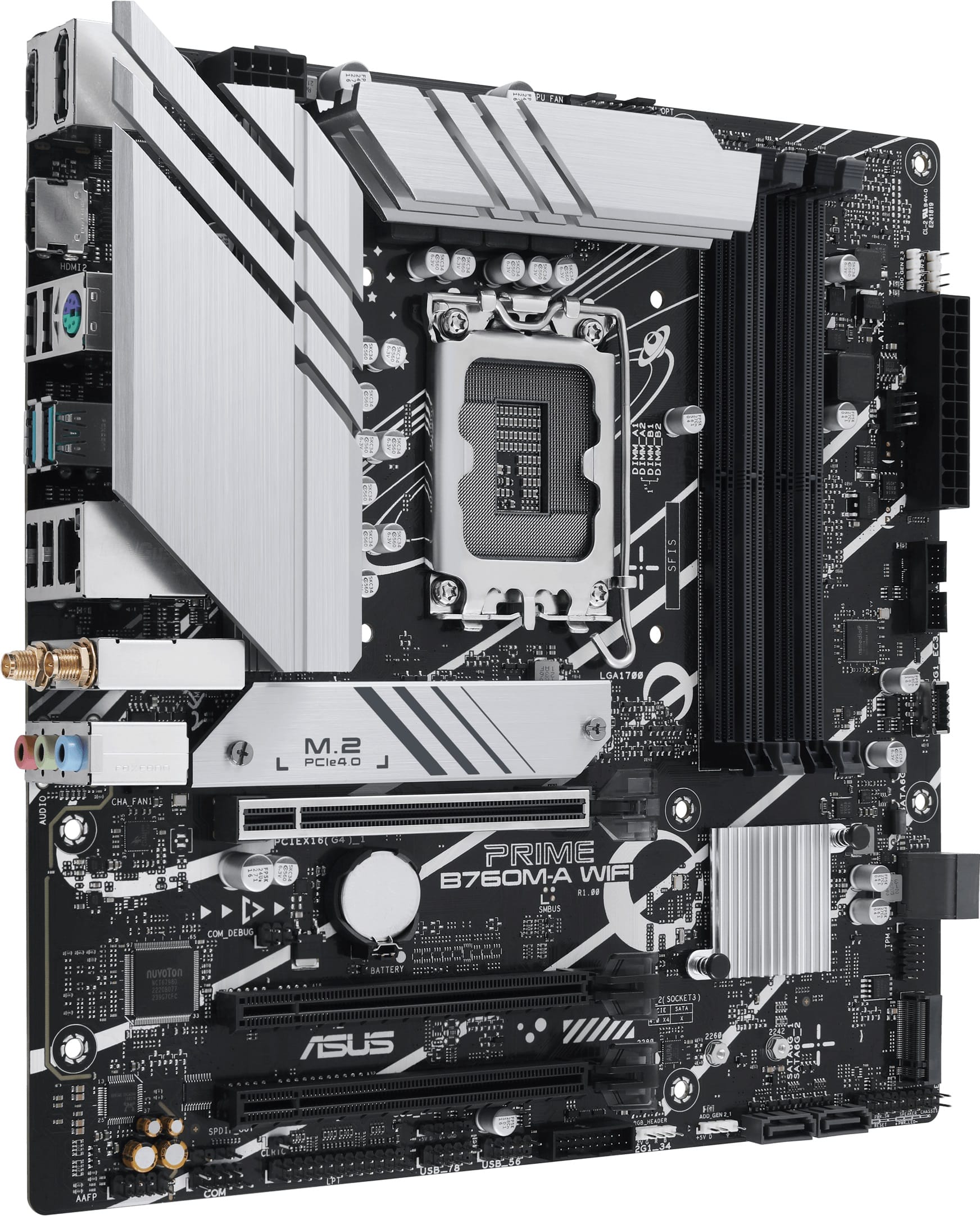 Asus PRIME B760M-A WIFI CSM LGA 1700 Micro-ATX Motherboard