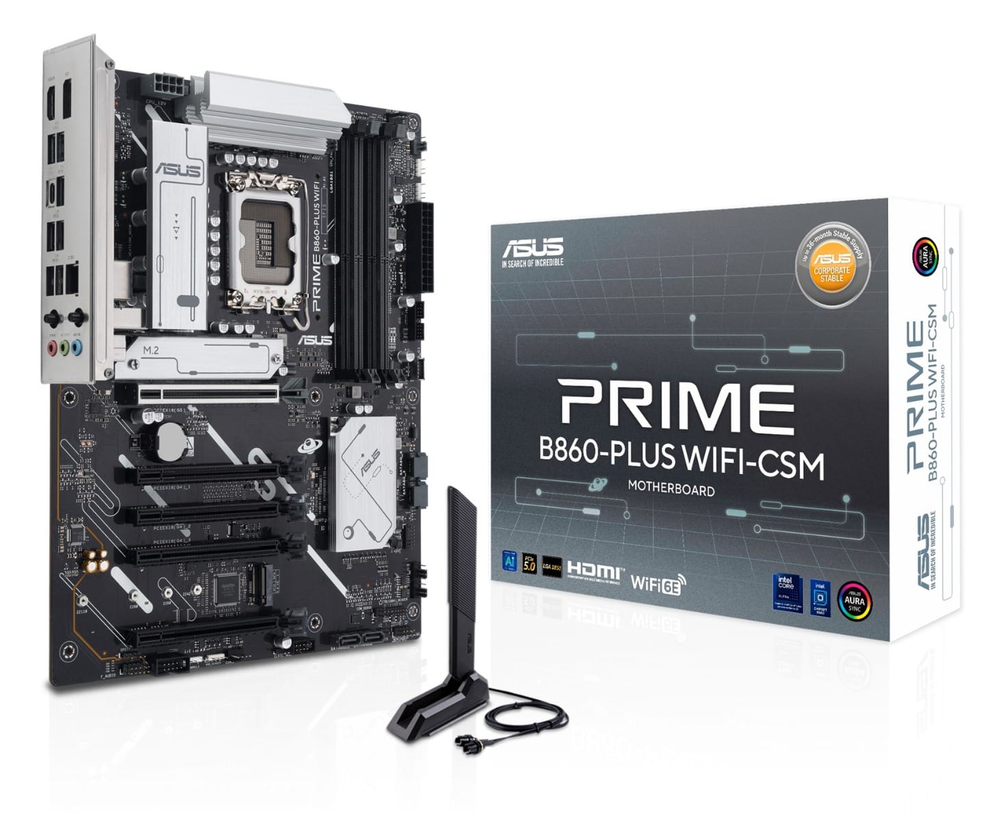 ASUS PRIME B860-PLUS WIFI-CSM LGA 1851 ATX Motherboard